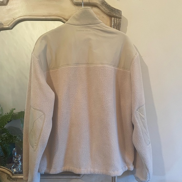 Outdoor Voices Beige Fleece Jacket - Picture 5 of 7